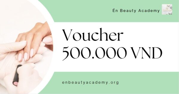 This is a nail salon nha trang voucher worth 500.000VND