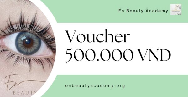 This is an eyelash extensions nha trang voucher worth 500.000VND